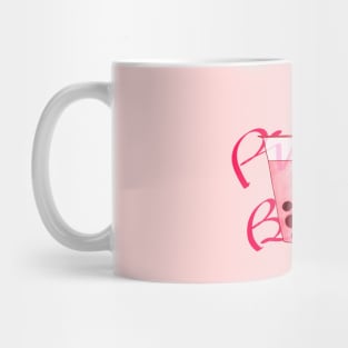 PINK Boba Milk Tea Mug